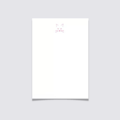 A6 Cat Notepad