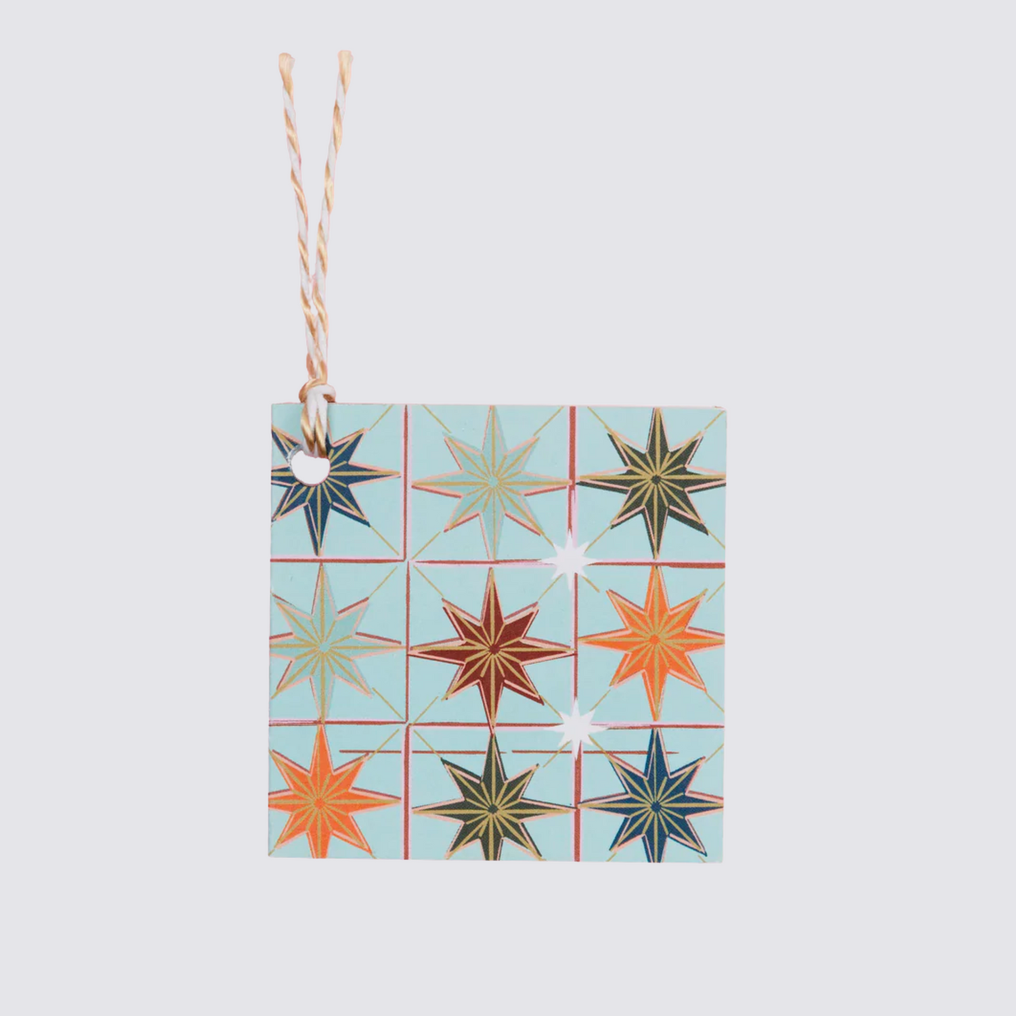 Star Gift Tags - Set of 6 / Mint