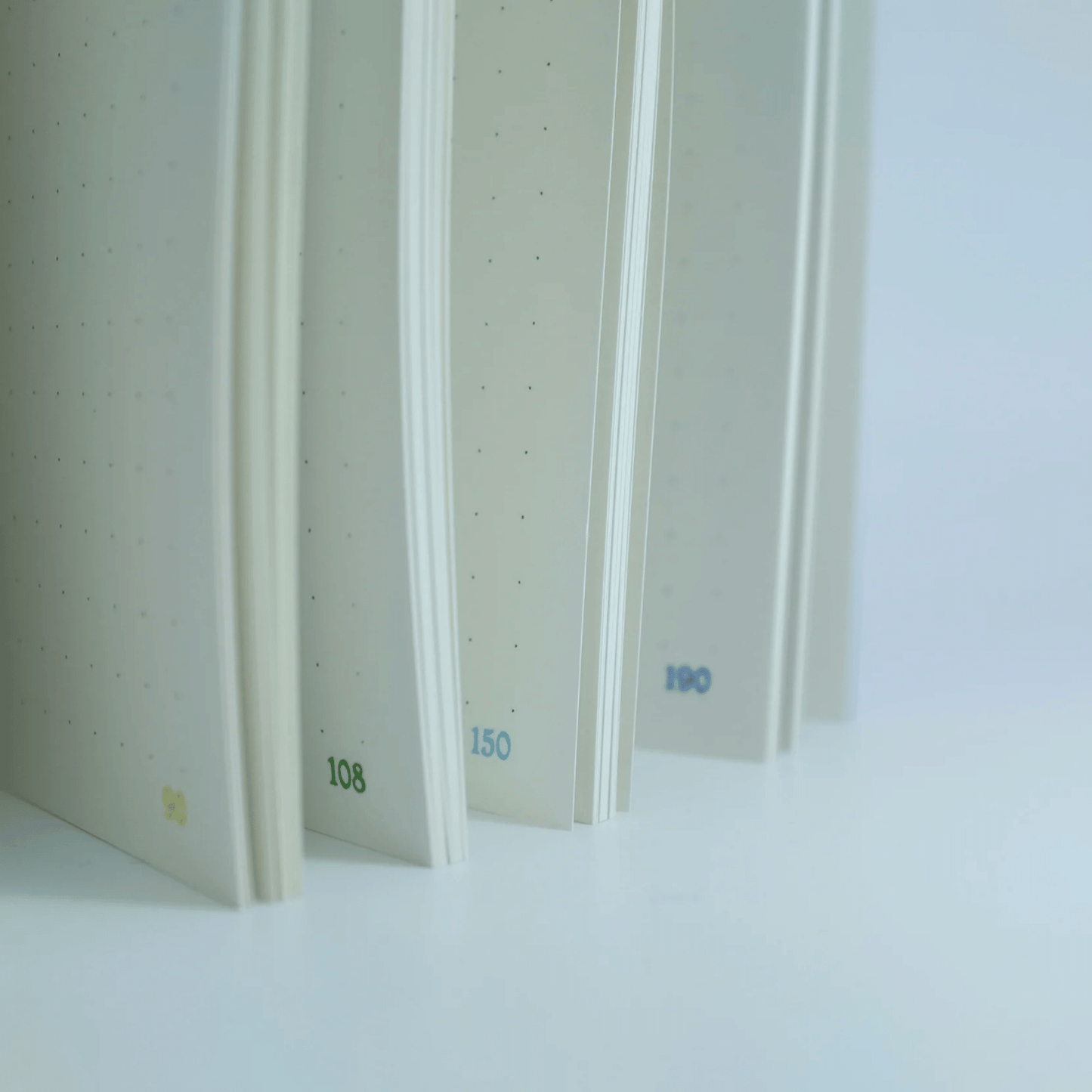 Numbered Notebook Pages