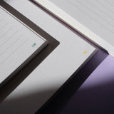 notebook page details