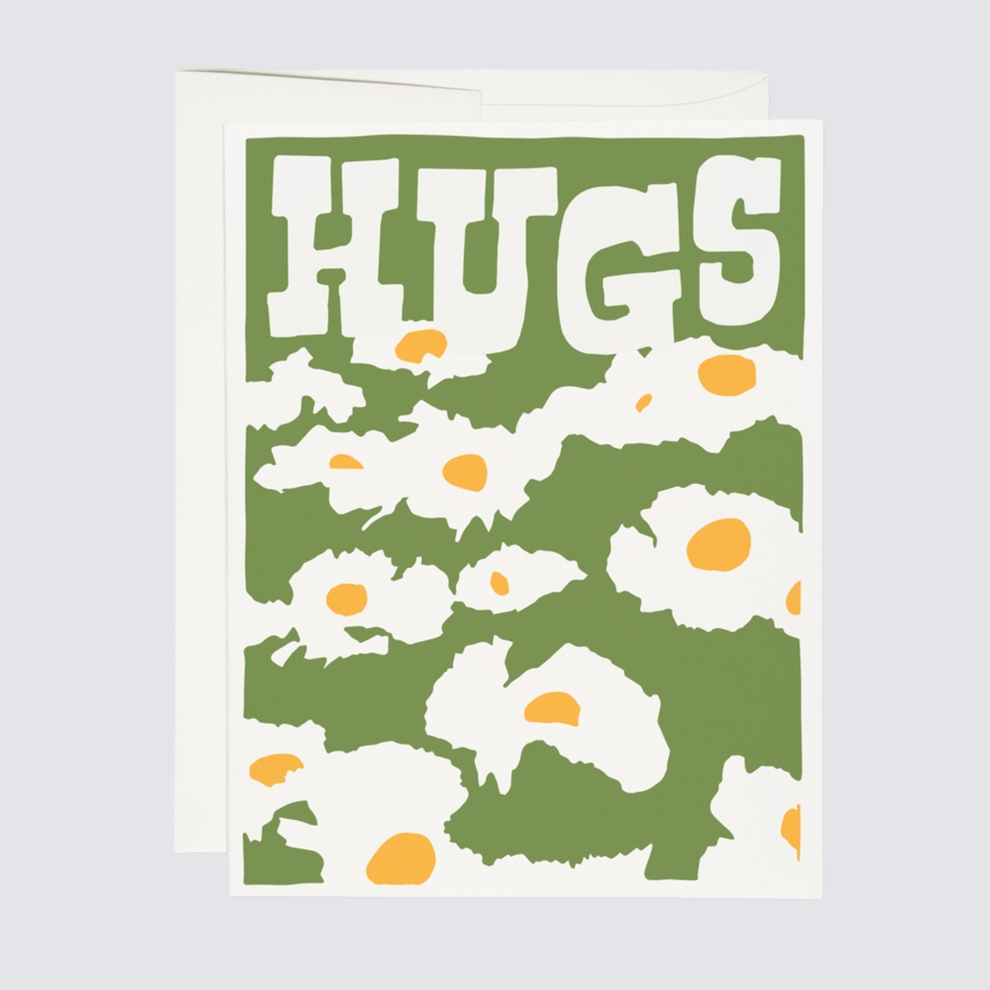 Matilija daisy Hugs card
