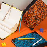 Colour Cloud A6 Notebook - Black