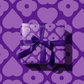 Gift Wrap - Iris Flowers and Hearts