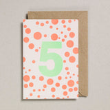 5th birthday card