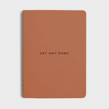 Clay coloured notebook