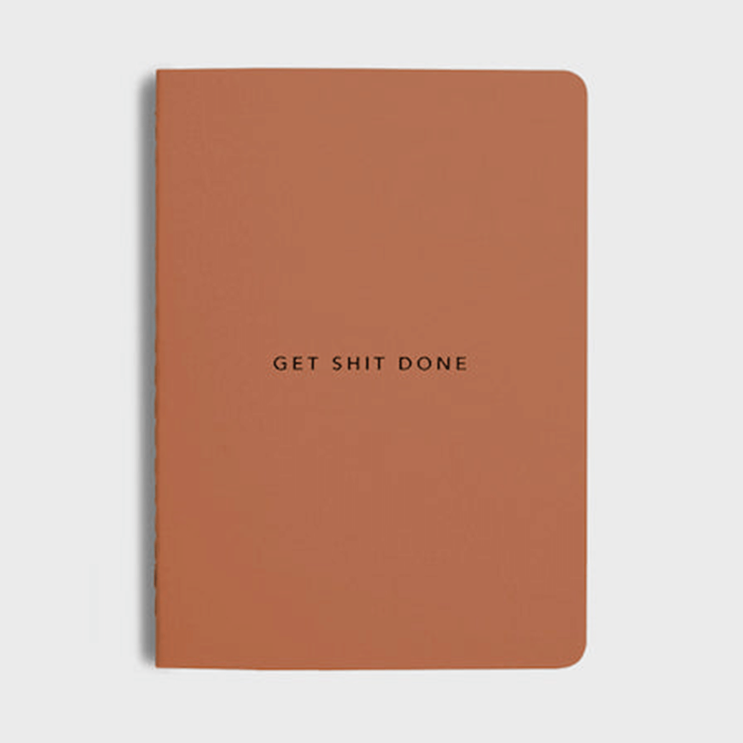 Clay coloured notebook