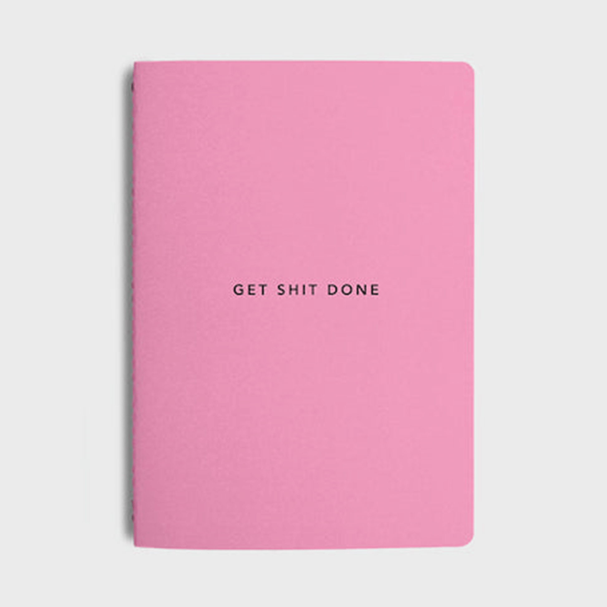 hot pink notebook to get shit done