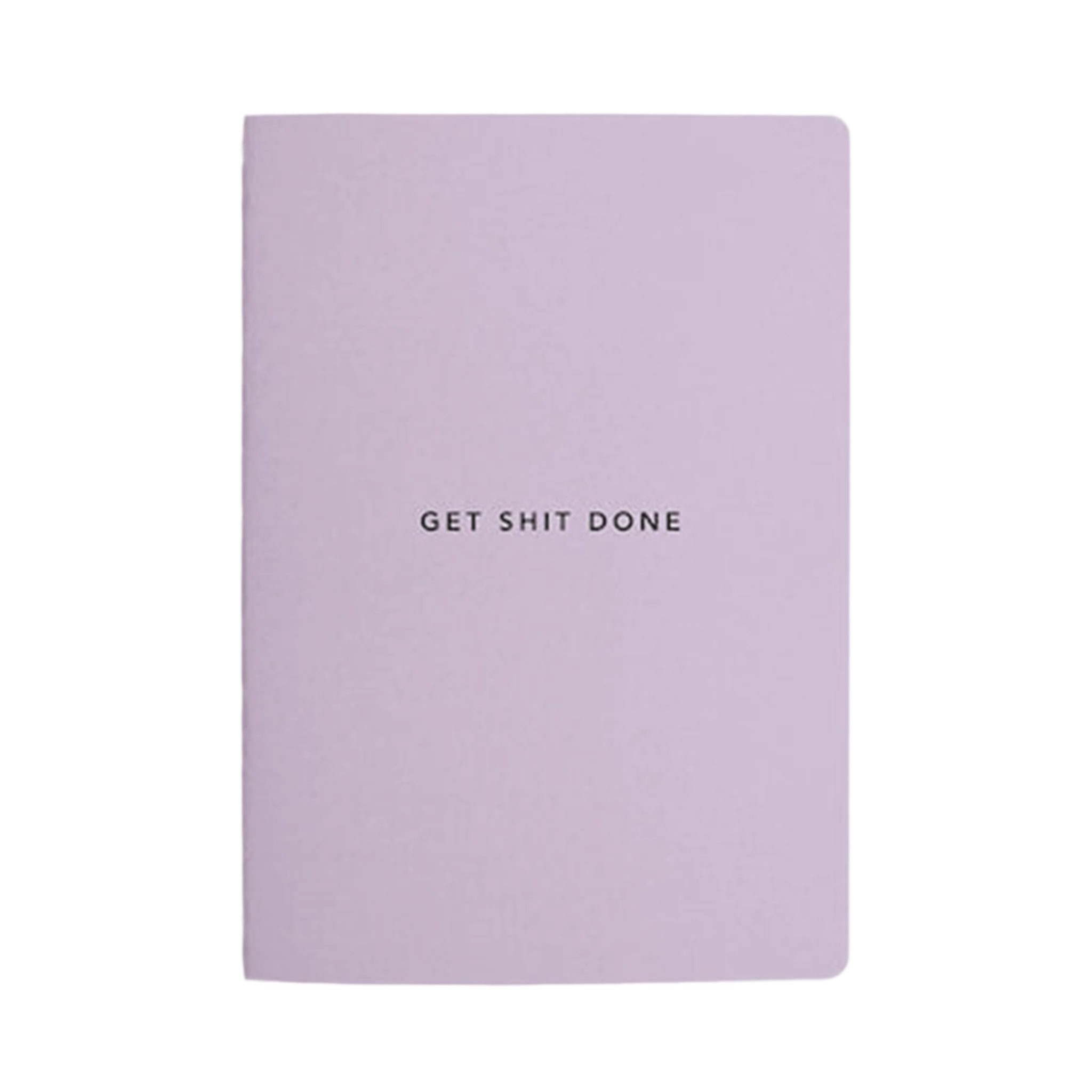 Purple get shit done notebook