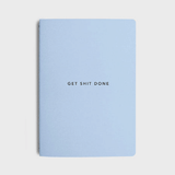 Sky blue notebook