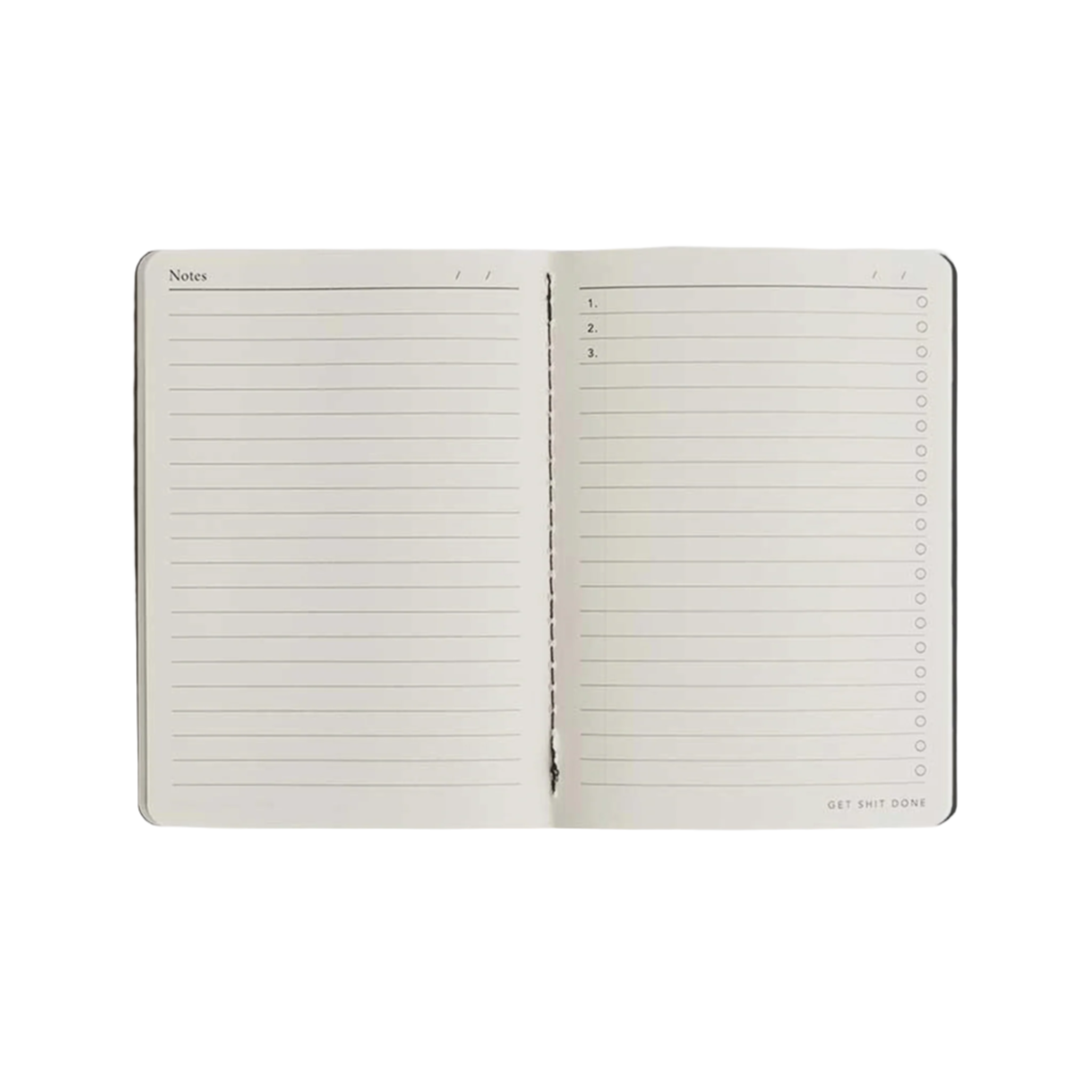 Ruled notebook