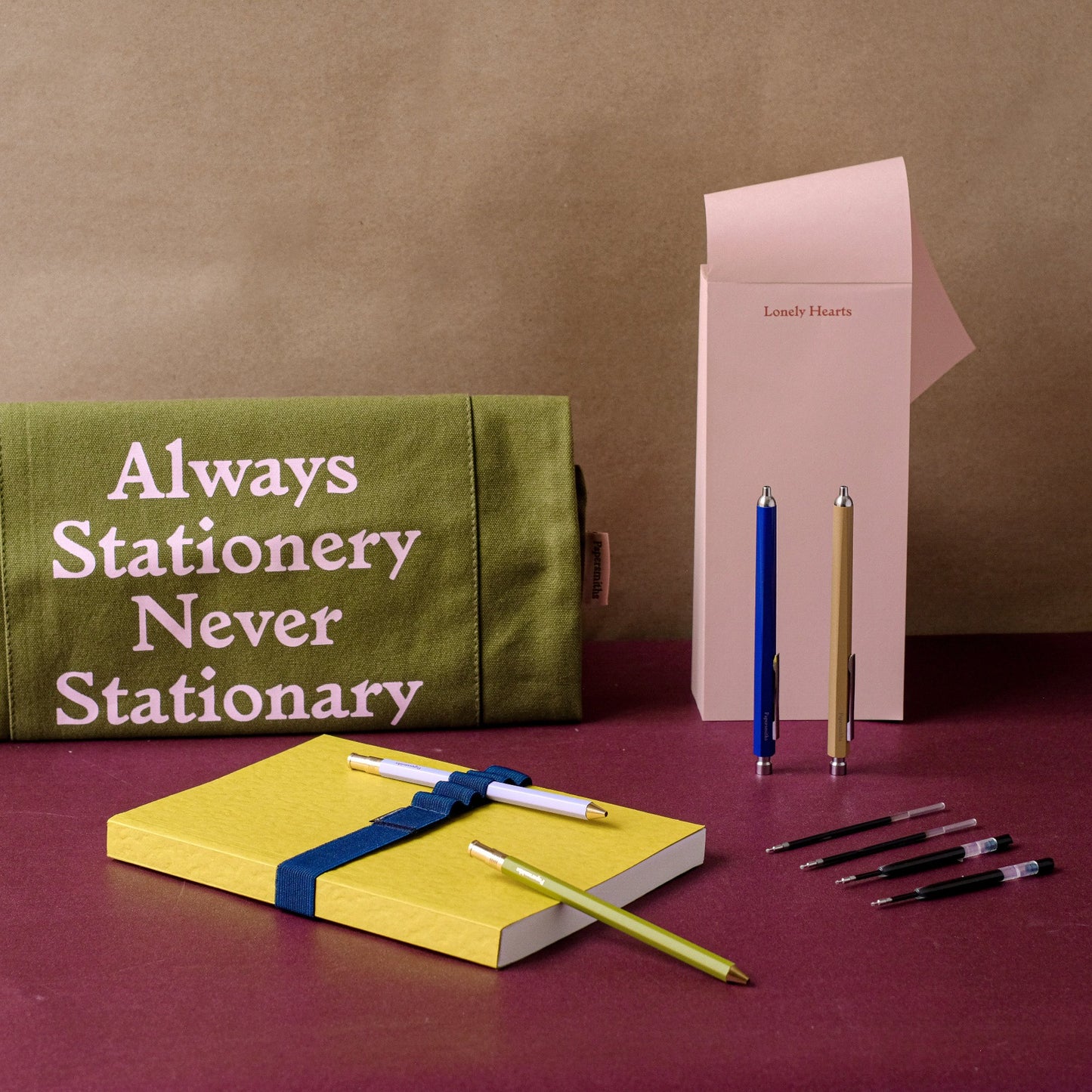Ultimate Stationery Stash - Limoncello / Plain Paper