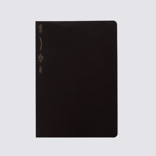 365 Days Grid Notebook - A5 / Black