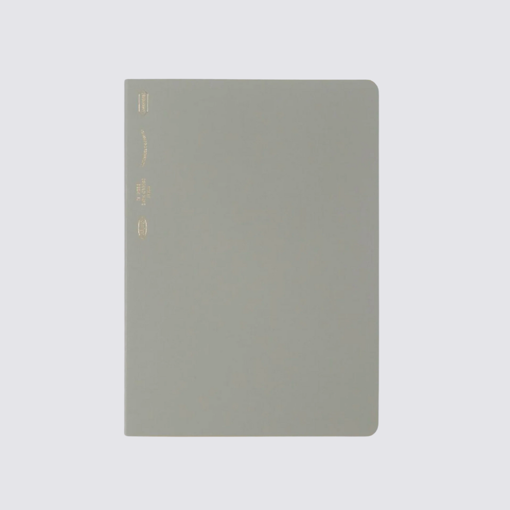 1/2 Year Graph Notebook - A5 / Smoky Grey