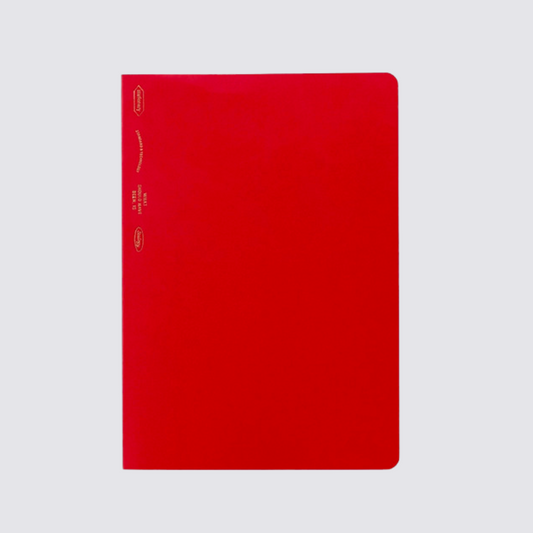 365 Days Graph Notebook - A5 / Red