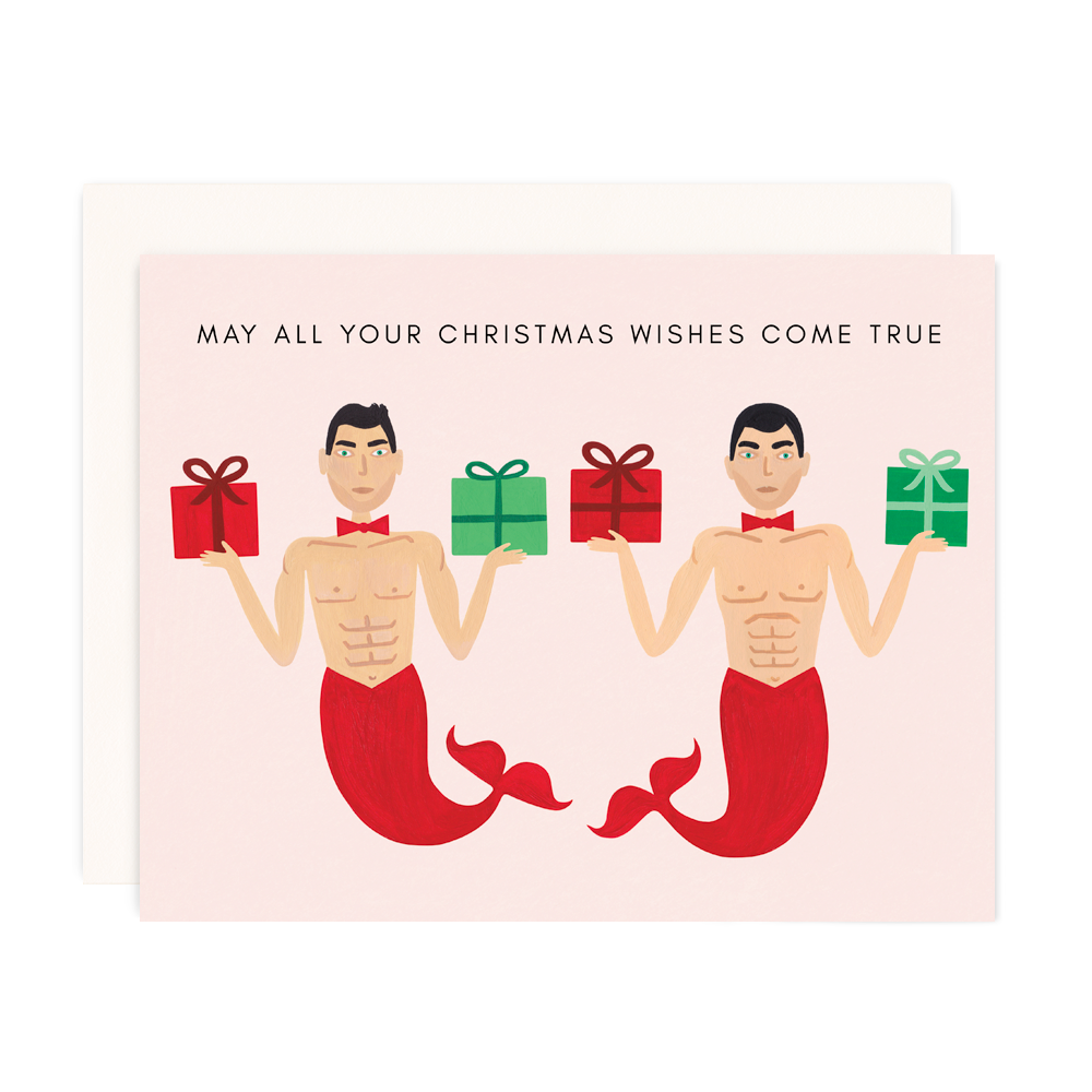 Mermen Christmas Wishes