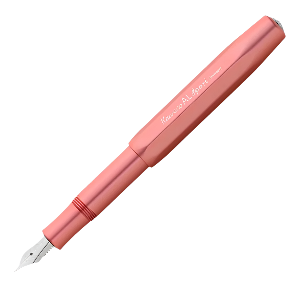 Aluminium Sport Fountain Pen Rose Gold
