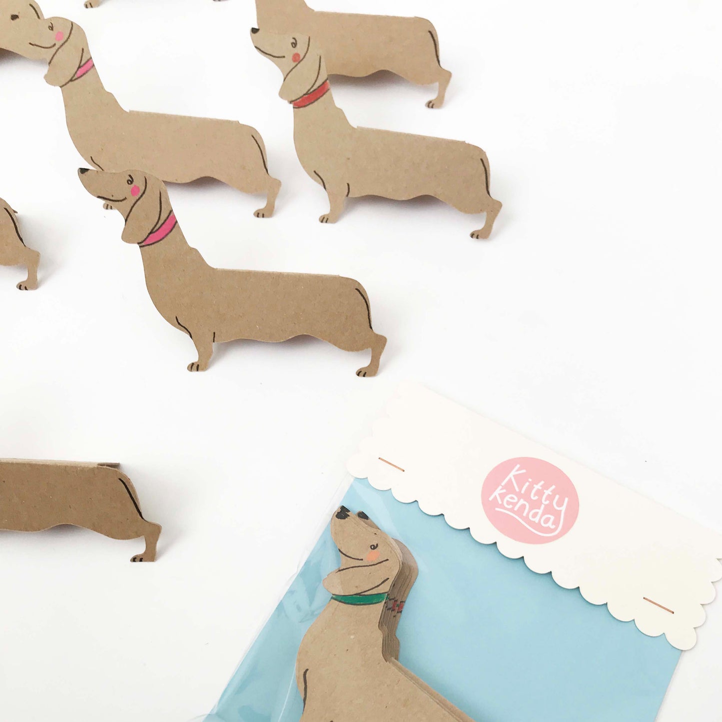 Place Cards - Standing Dachshund