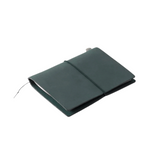 Leather Passport Notebook - Blue