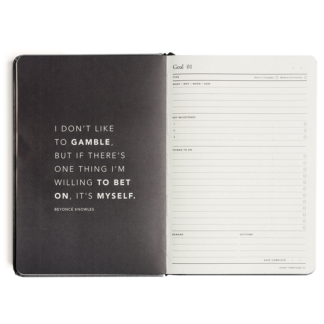 Goals Journal - Grey