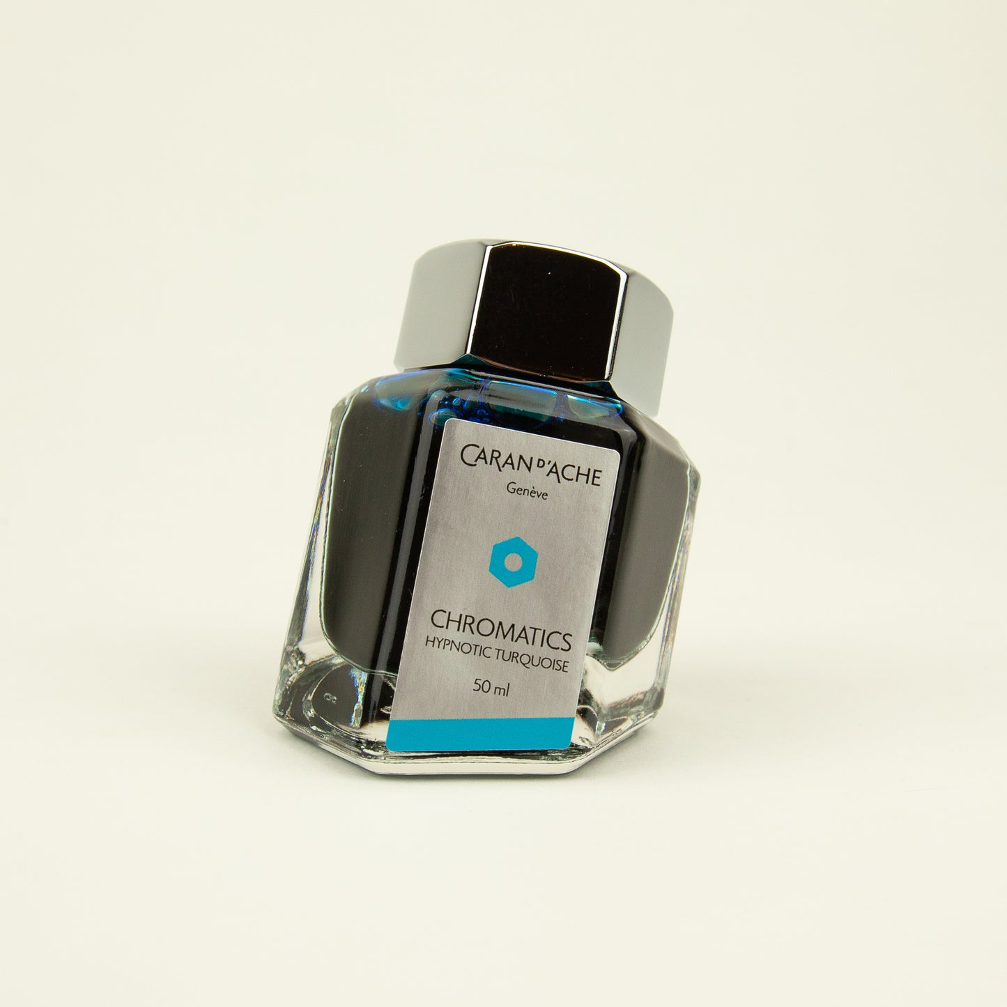 blue ink in bottle