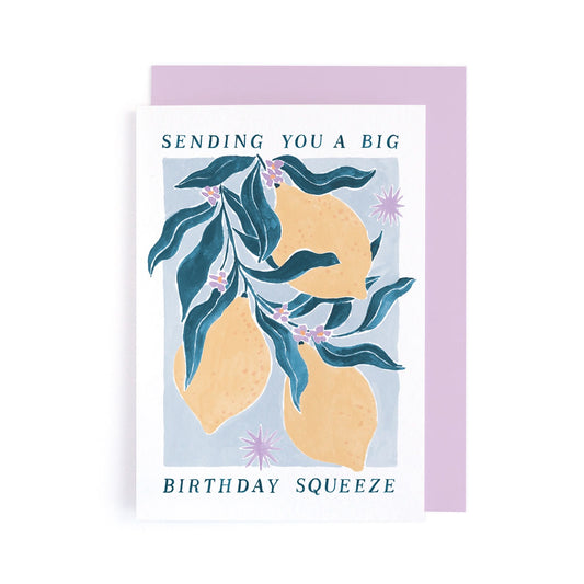 Lemons Birthday Card