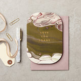 marble love you card