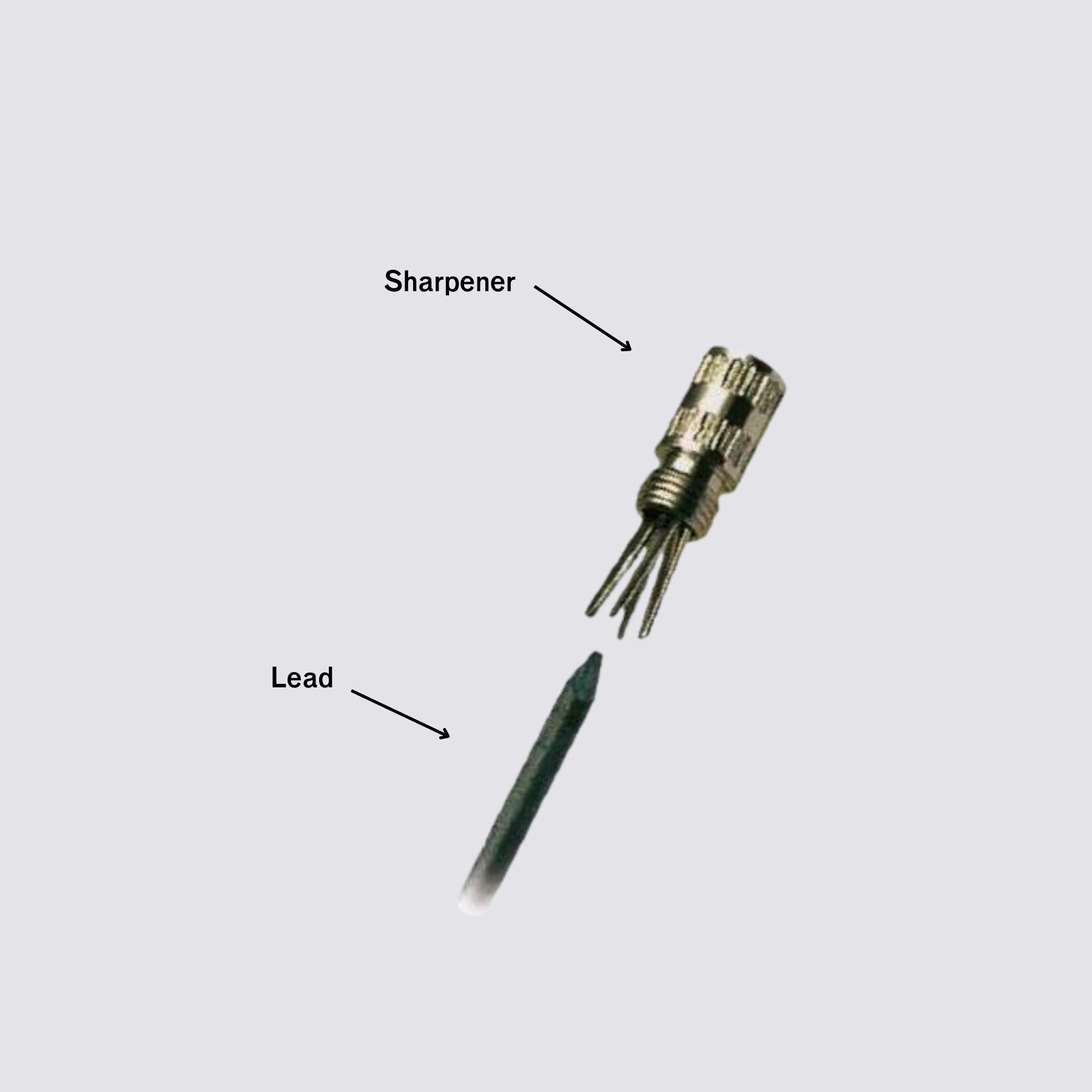 Mechanical pencil sharpener
