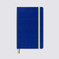 Missoni Hard Cover Ruled Notebook Blue - Large
