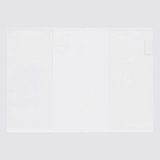 clear plastic notebook cover