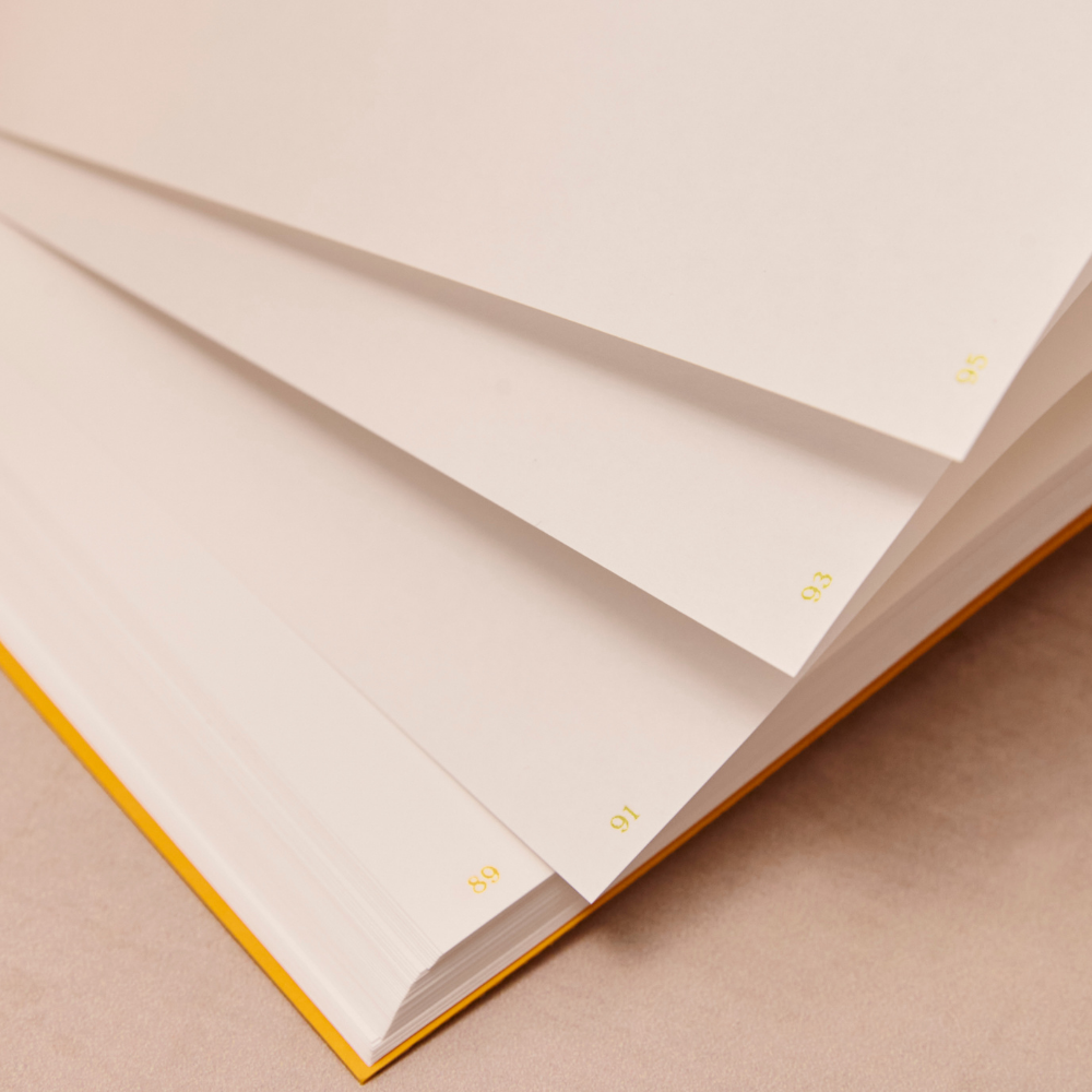Notebook pages