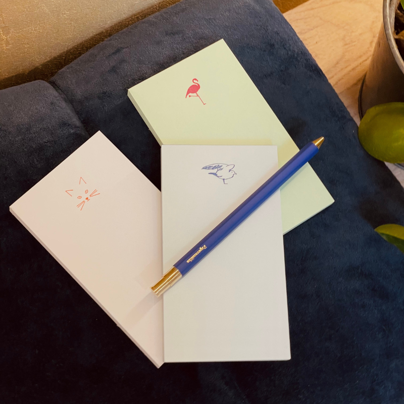 Mini Pad Notepad - Flamingo