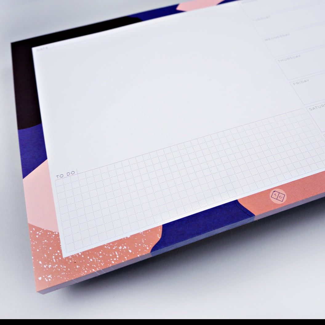 Weekly Desktop Planner Notepad
