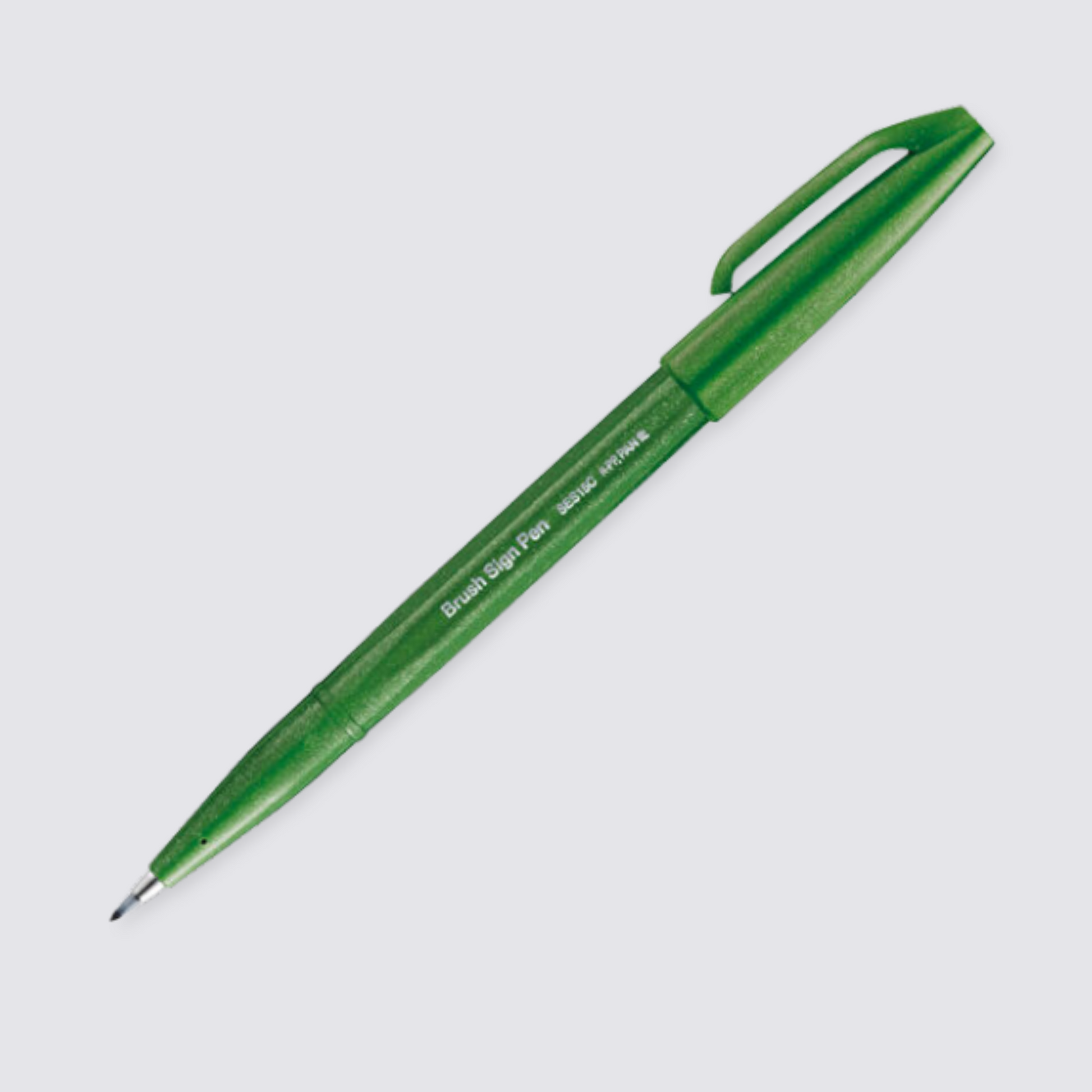 Brush Sign Pen olive green