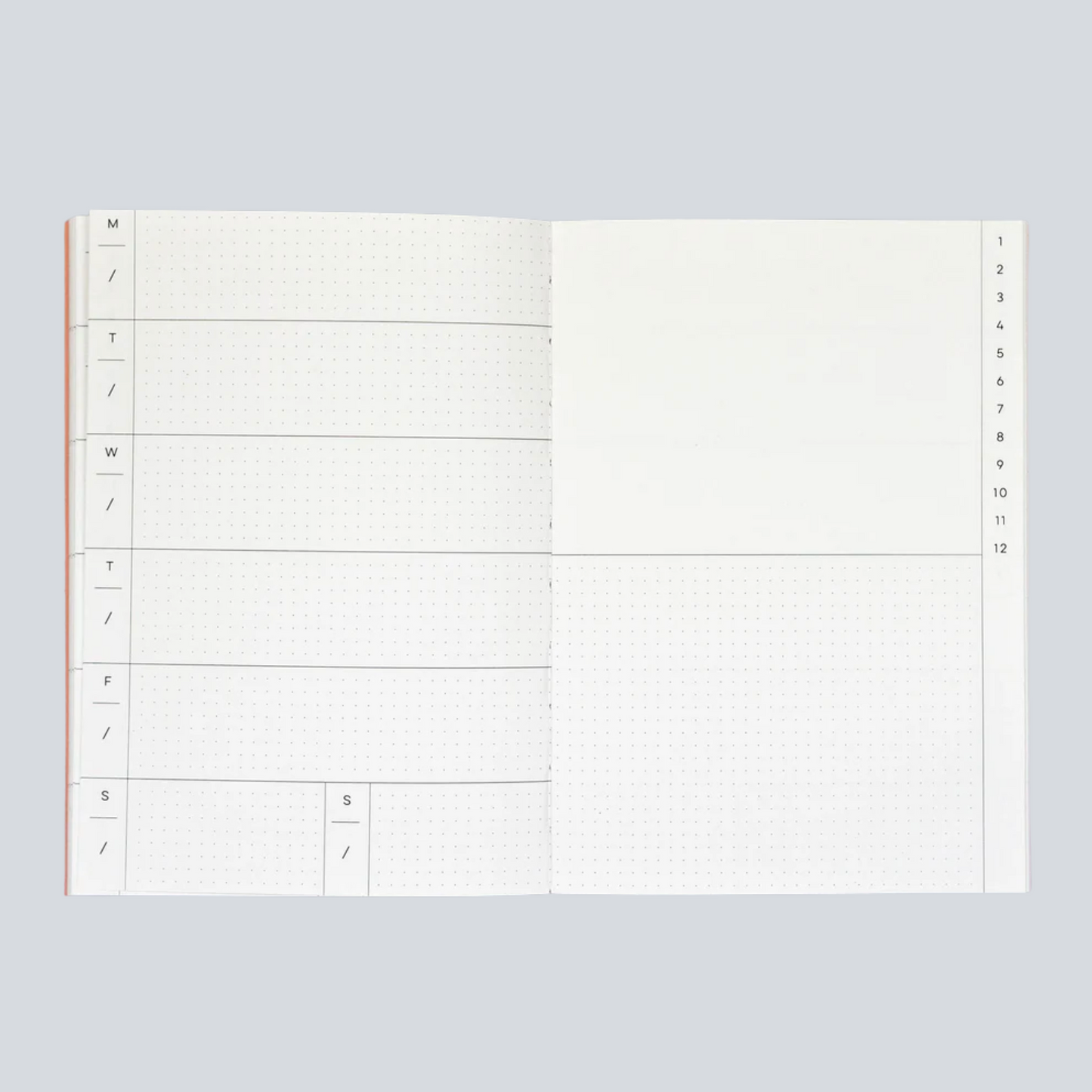 Weekly Undated Planner A5