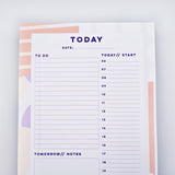 Daily Planner Pad - Spots & Stripes