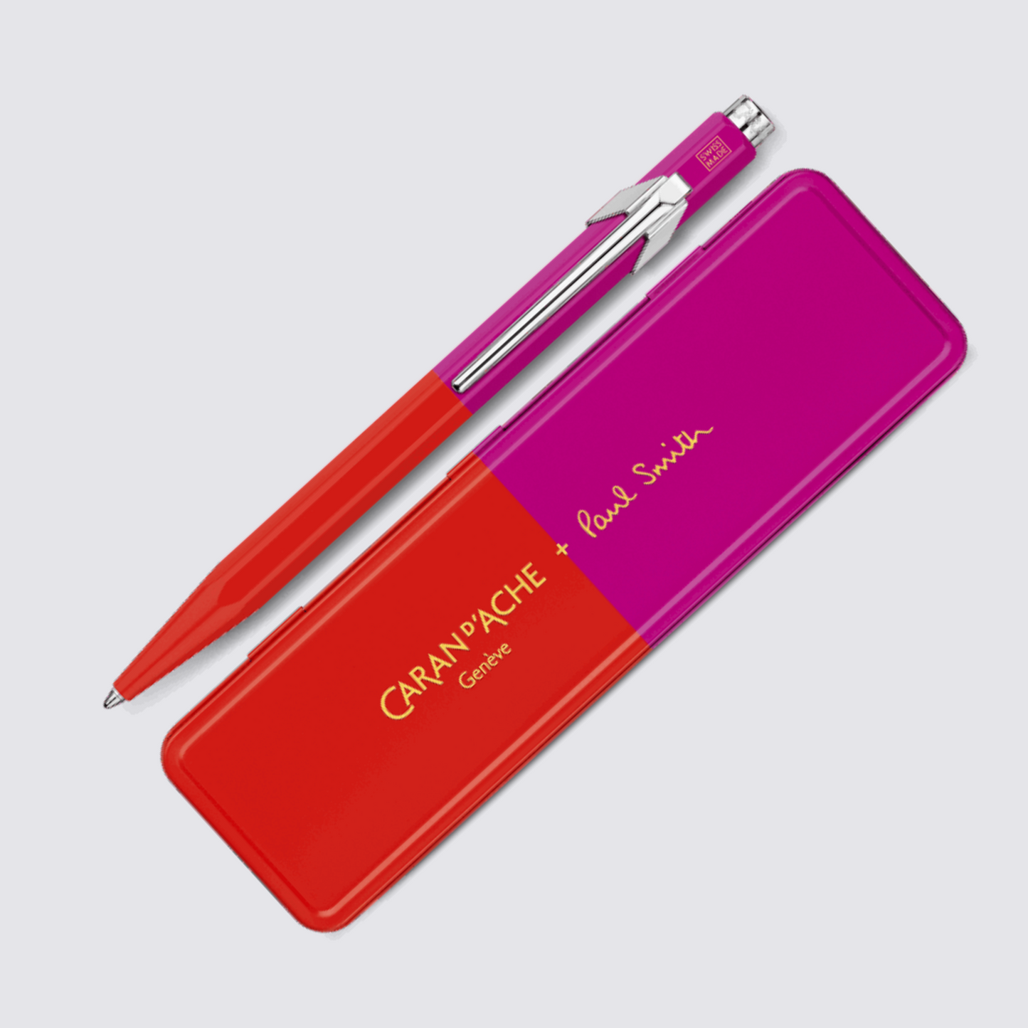 Paul Smith 849 Ballpoint Pink and Red