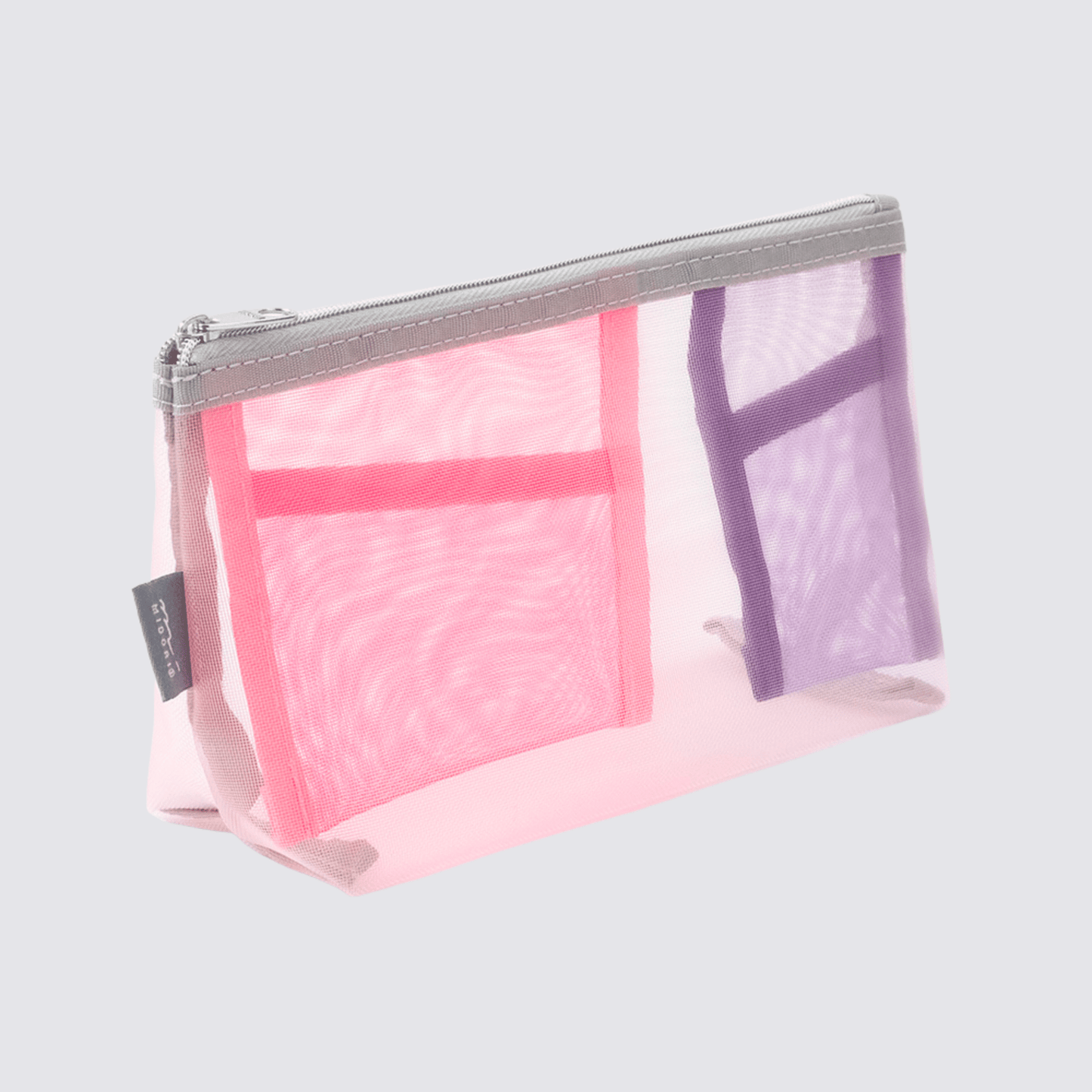 Tool Pouch in Pink and Purple Mesh
