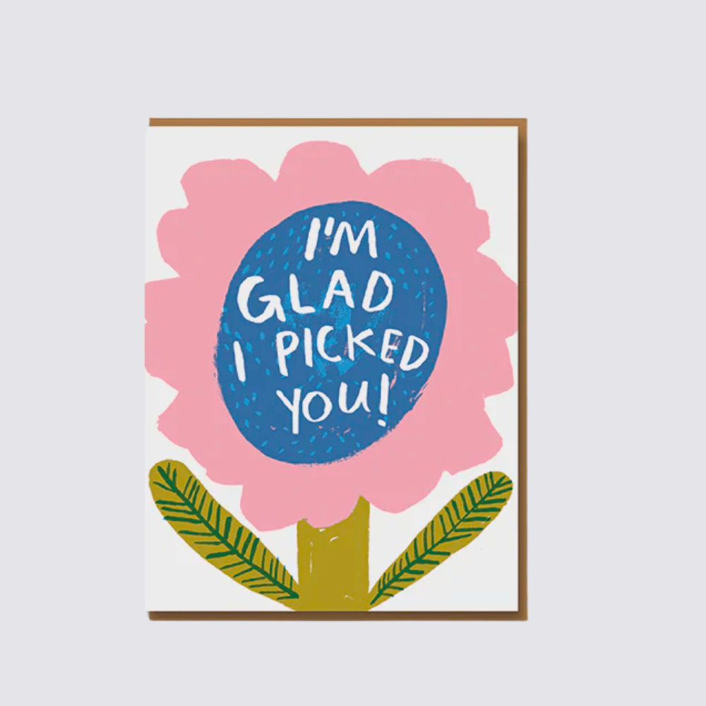 Picked you valentines card