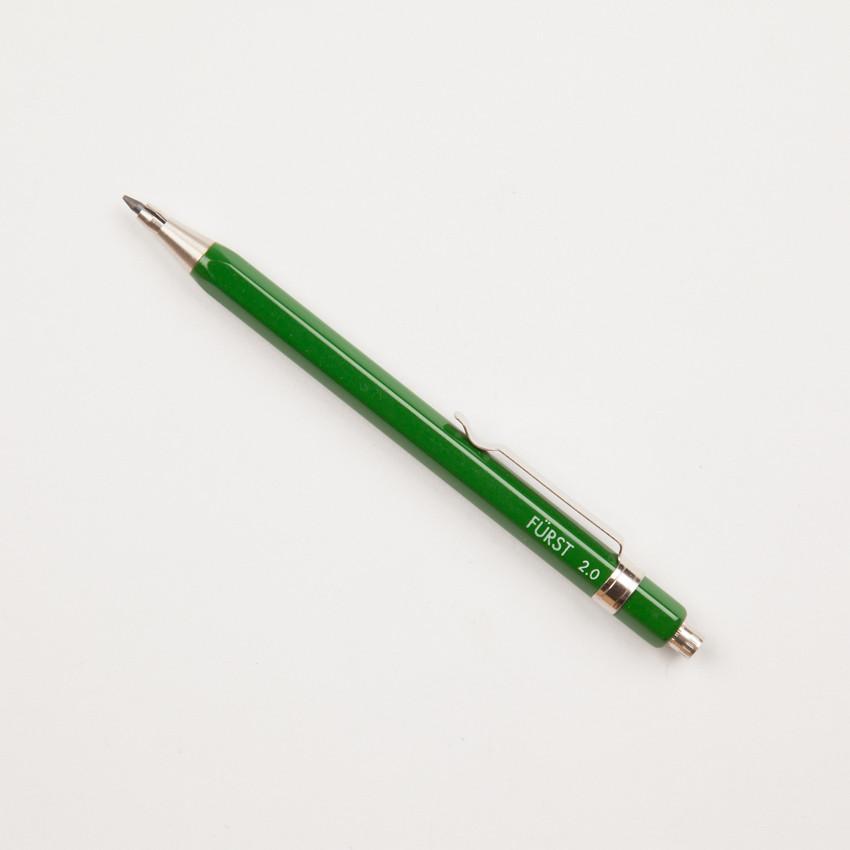 small green mechanical pencil