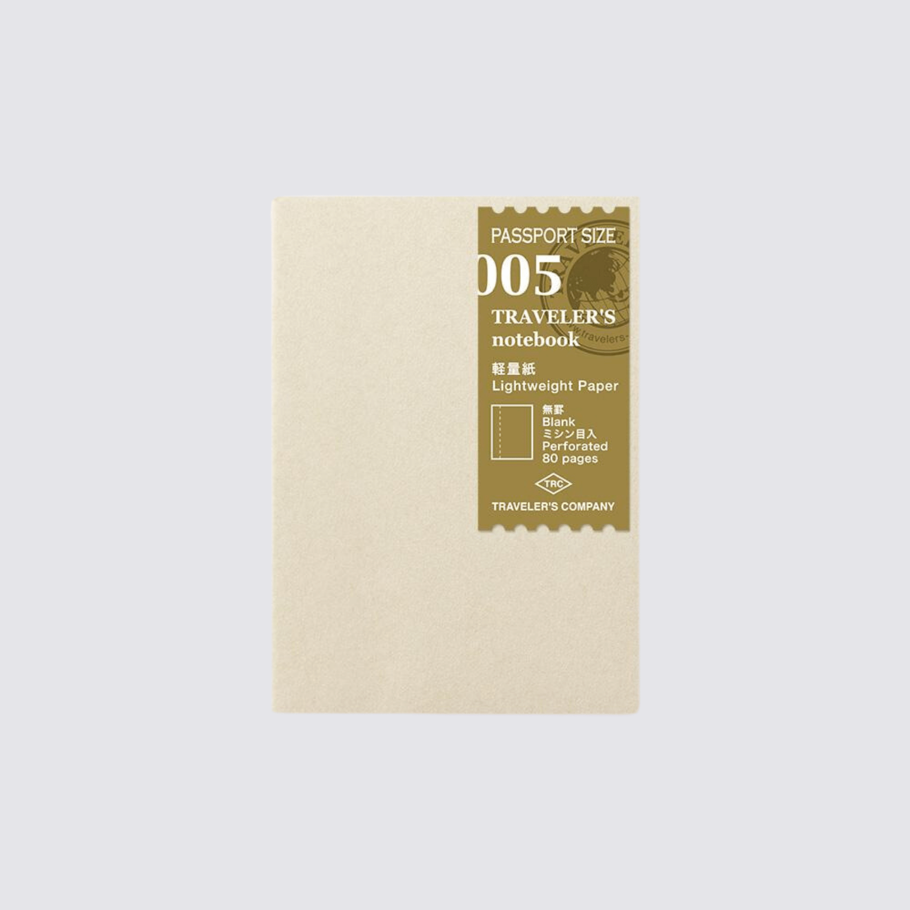 pass port traveler's notebook lightweight refill