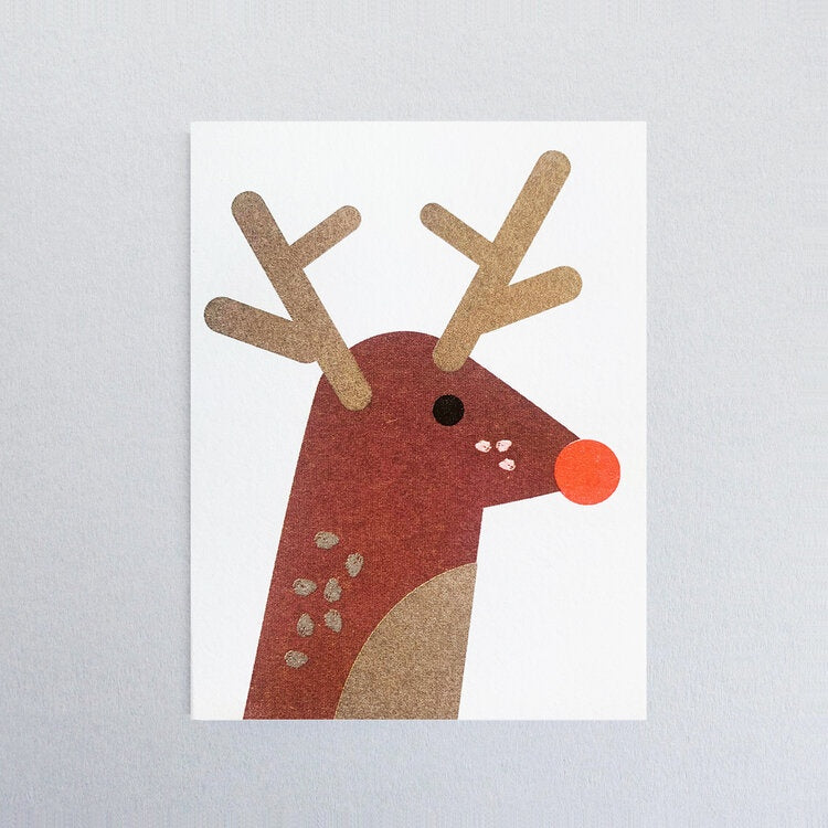 Rudolph Mini Card