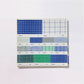 Archive Gummed Labels - Blue & Green
