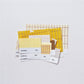 Archive Gummed Labels - Yellow & Gold