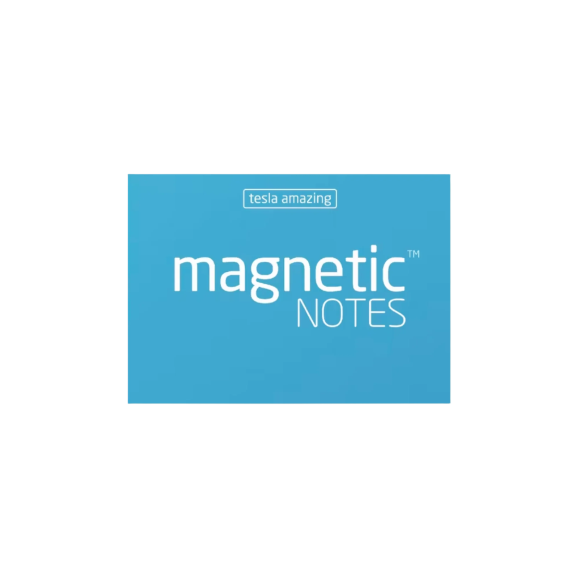 Small Magnetic Notes Blue