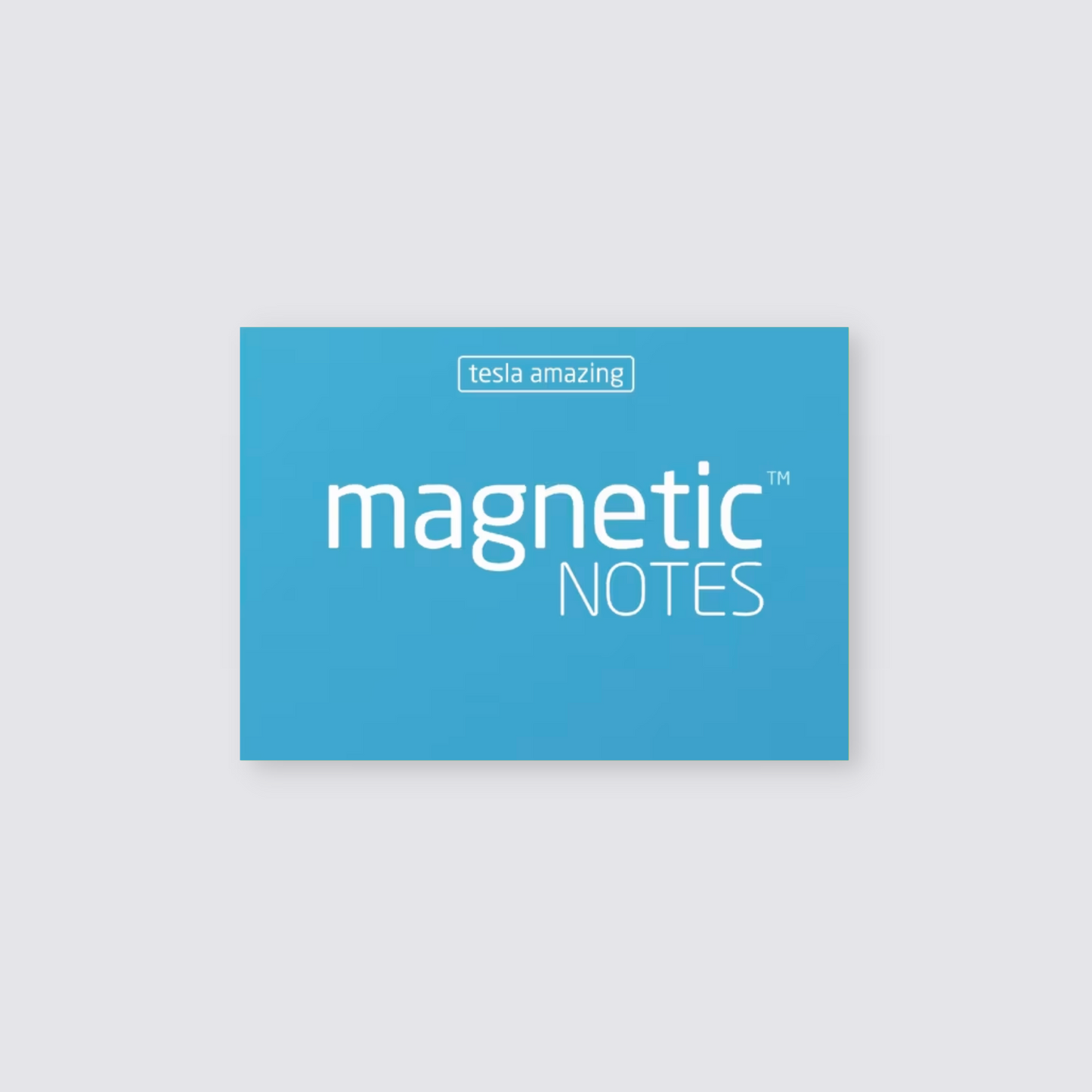 Small Magnetic Notes - Aqua