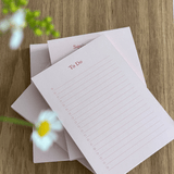 The Squiggle Room Block - Misty Pink
