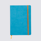 Rhodiarama notebook in teal