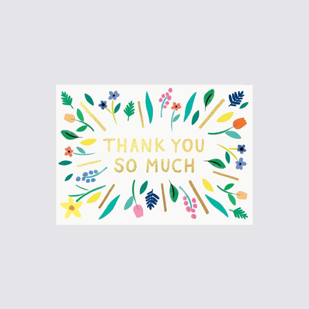 Thanks So Much Burst – Papersmiths