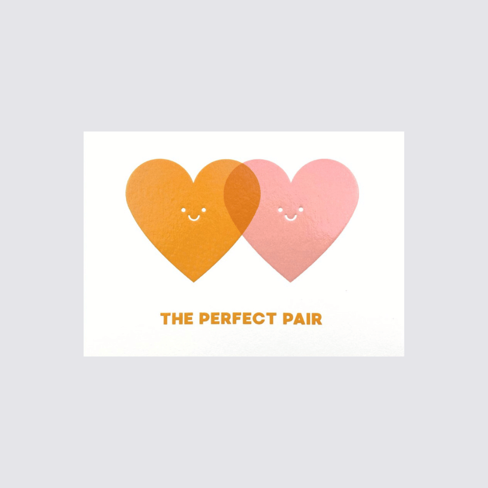 the Perfect Pair Card