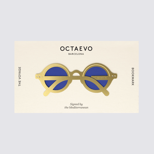 The Voyage Bookmark - Brass